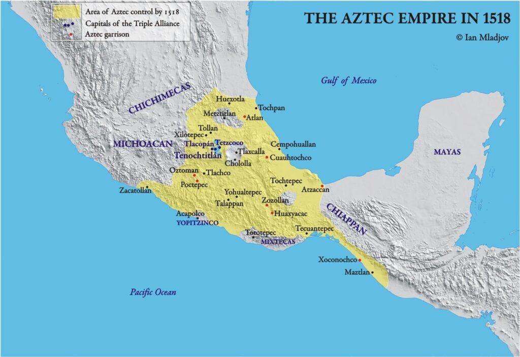 Mapa Imperio Azteca
